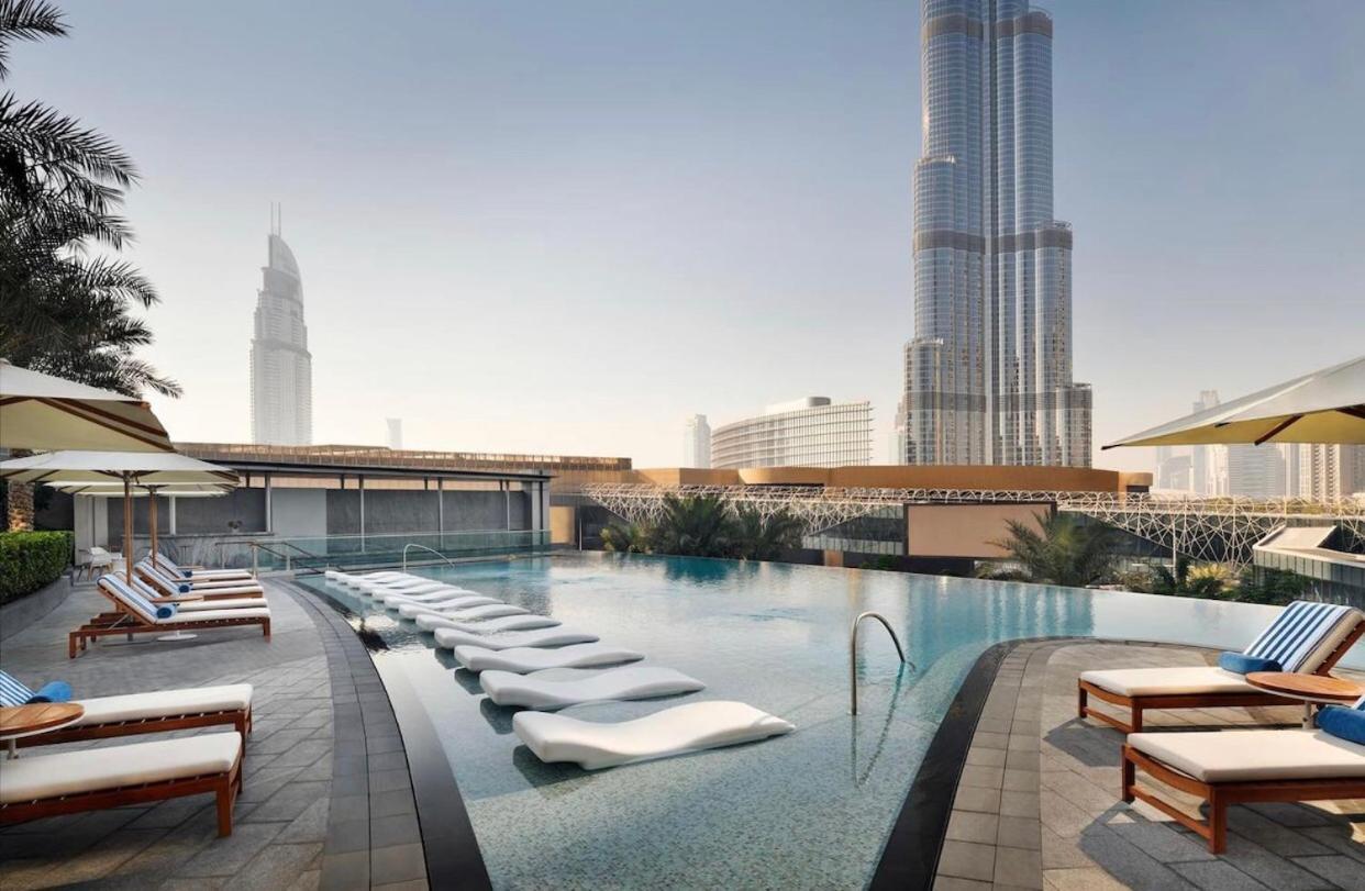 Amazing 2 Bedroom With Full Burj View Dubái Exterior foto